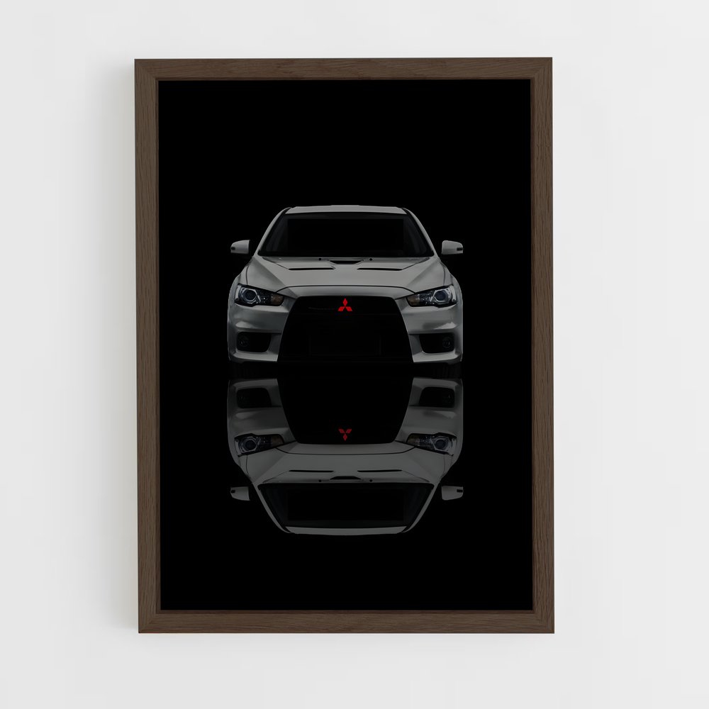 Poster Lancer Xcellence – affiche Mitsubishi (vue 5)